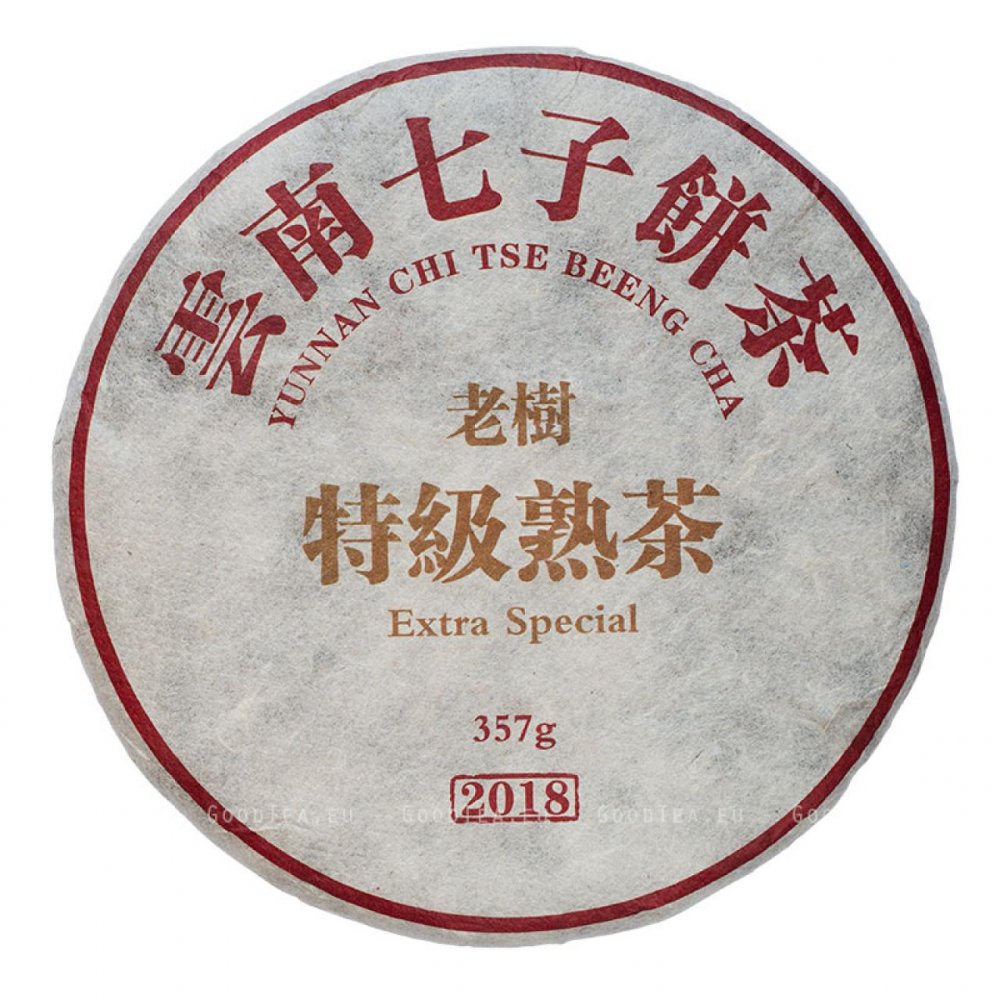 2018 Tmavý Special Puer ze Simao | Te Ji Pu Er Bing - koláč 357 g